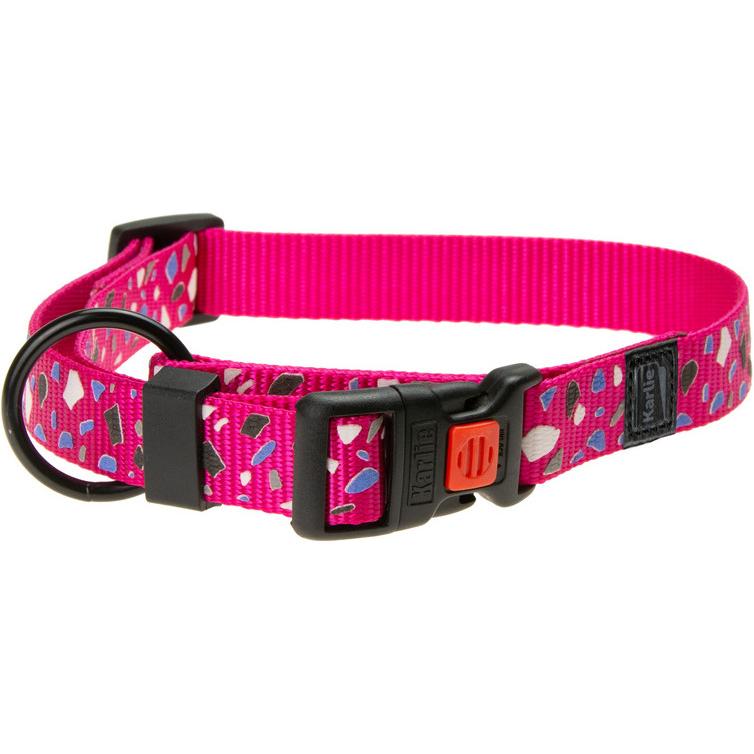 Karlie Halsband verstellbar mit gedrucktem Motiv Mix and Match (Hund, Allgemein), Halsband + Leine