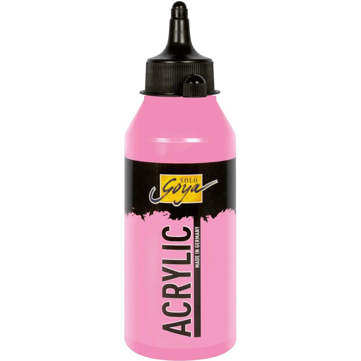 Kreul, Künstlerfarbe + Bastelfarbe, Basic Acryl 250ml (Rose, 250 ml)