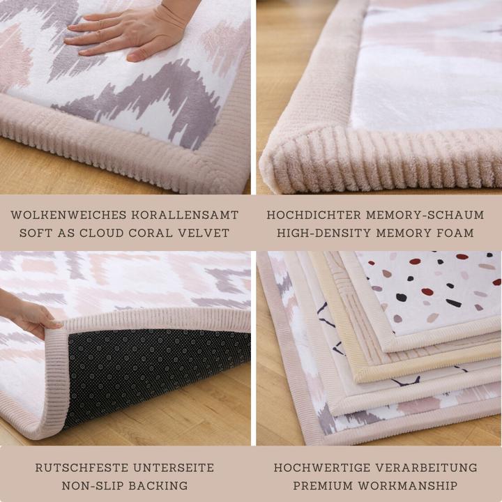 Immagine prodotto Hakuna Matte Tappeto di velluto, nuvola, sabbia di Bali (200 x 150 cm)