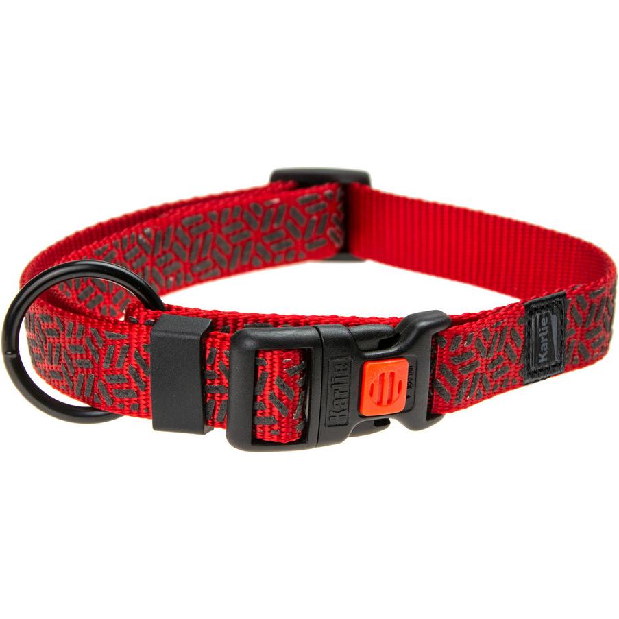 Karlie Halsband verstellbar mit gedrucktem Motiv Mix and Match (Hund, Allgemein), Halsband + Leine
