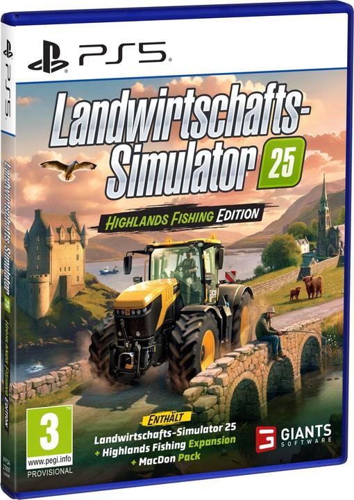Immagine prodotto Giants Software Landwirtschafts-Simulator 25: Highlands Fishing Edition (PS5, DE)