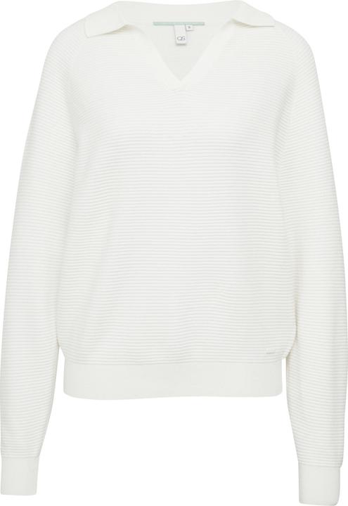 Image du produit S.Oliver Strickpullover Strukturierter Pullover mit Polokragen (M)