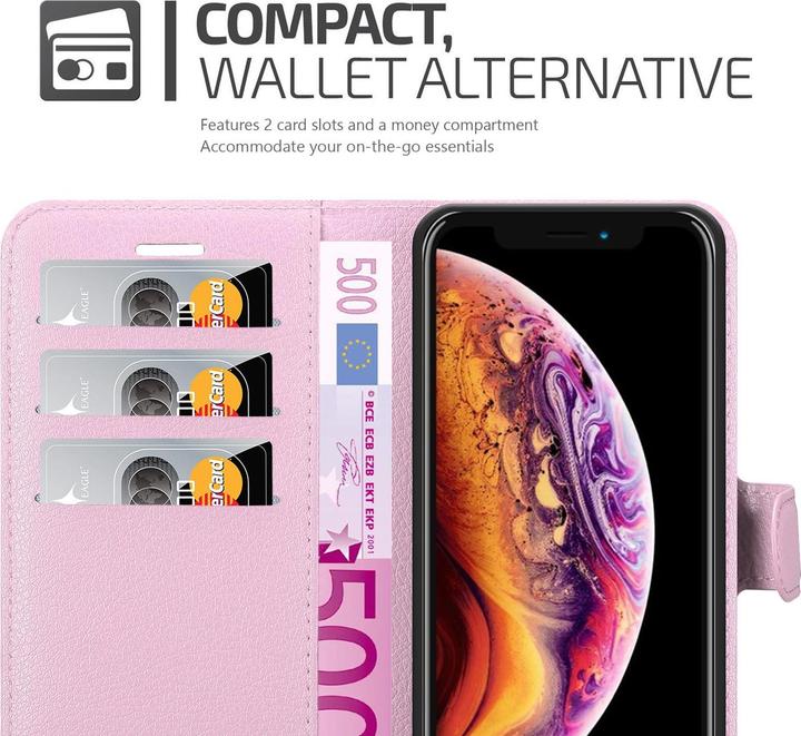 Produktbild Cadorabo Book mit Standfunktion Cover (Apple iPhone X)