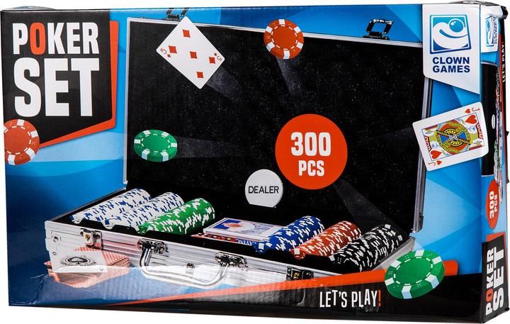 Immagine prodotto Clown games Set da poker (Inglese, 2 - 10 Giocatori)