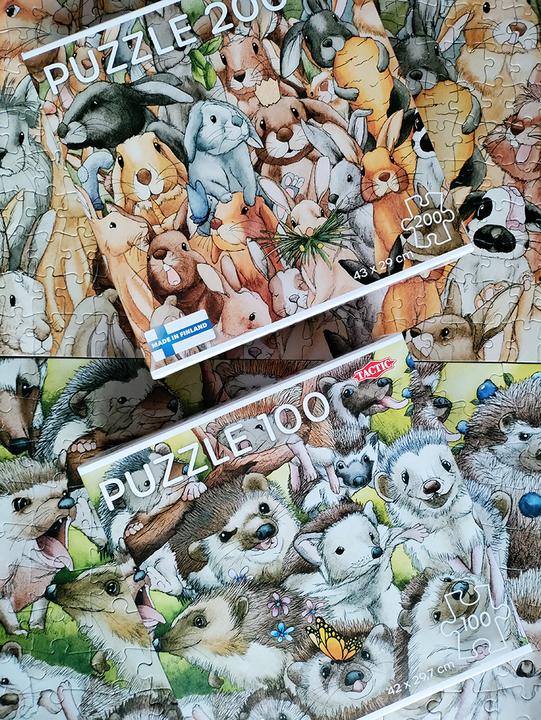 Produktbild Tactic Puzzle Lovers Hedgehogs 100 pcs puzzle (100 Teile)