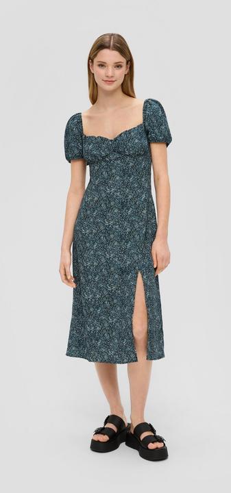 Immagine prodotto S.Oliver Kleid Midikleid mit Smok-Detail am Rücken (40)