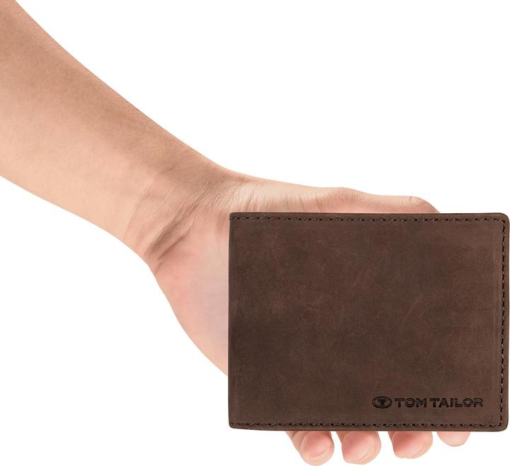 Actual product image Tom Tailor Ron wallet RFID leather 12 cm