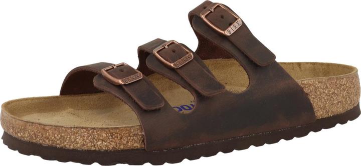 Image du produit Birkenstock Florida SFB nubuck huilé lit souple normal - 66003 (42)