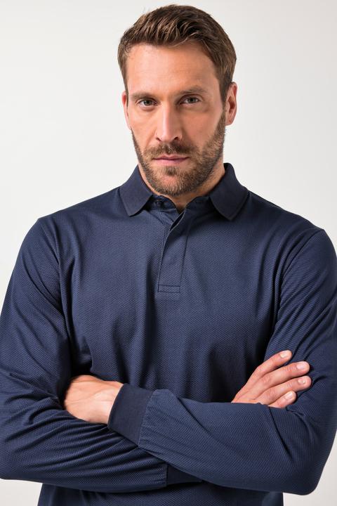 Produktbild JP1880 Poloshirt, Business, Langarm, Alloverdruck (5XL)