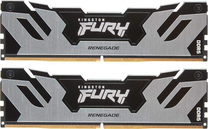 Produktbild Kingston D5 32GB 7200-38 Renegade Silver K2 KFY (2 x 16GB, 7200 MHz, DDR5-RAM, DIMM)