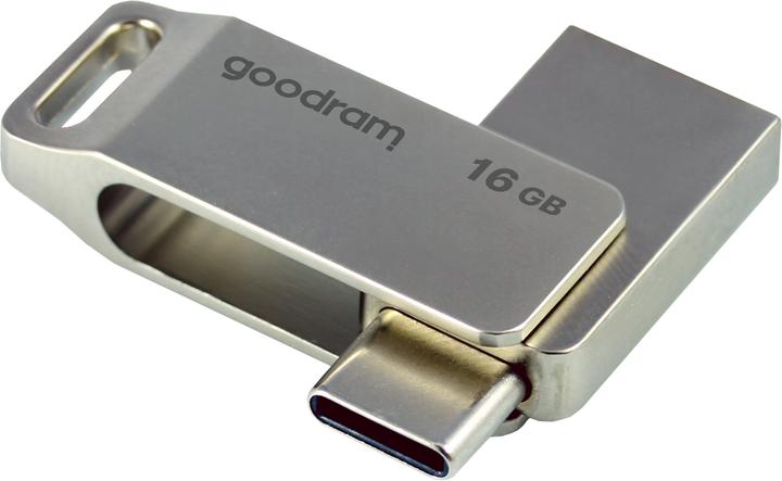 Actual product image Goodram ODA3 USB Flash Drive USB Type-A / USB Type-C 3.2 Gen 1 (3.1 Gen 1) (16 GB, USB-A, USB-C)