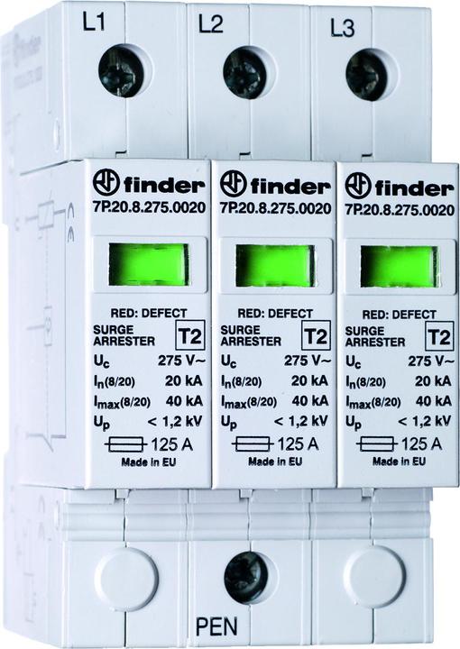 Produktbild Finder SPD Typ 2, 3-phasig, Varistoren
