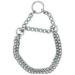 Zolux Chain collar double necklace 1/2 60 cm (1, 2, Hund, Hundesport), Halsband + Leine