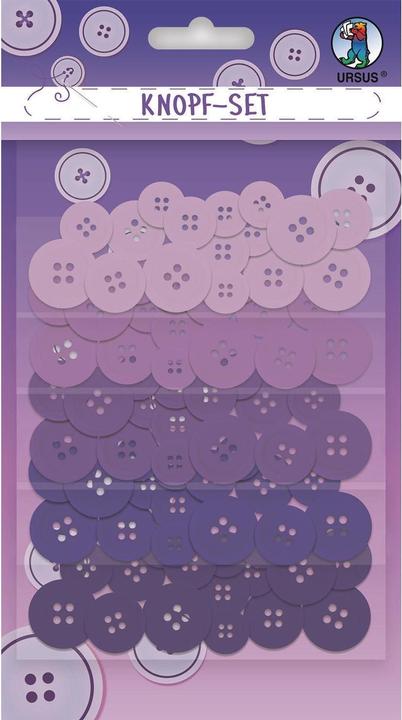 Image du produit Ursus Boutons mixtes violets