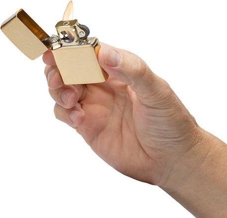 Actual product image Zippo Pipe insert -gold-