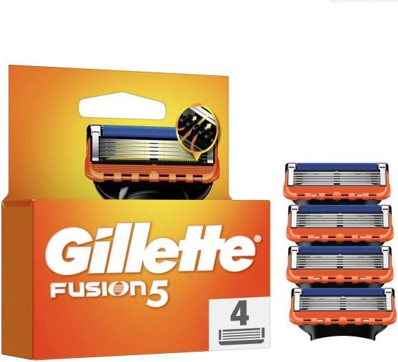 Gillette Fusion5 Systemklingen 4er (4x)
