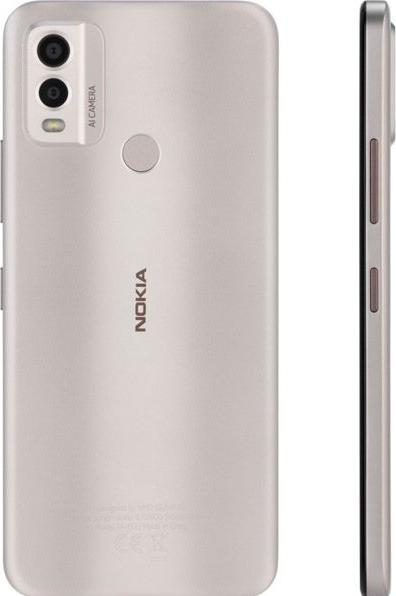 Actual product image Nokia C22 (64 GB, Sand, 6.50", Dual SIM, 4G)