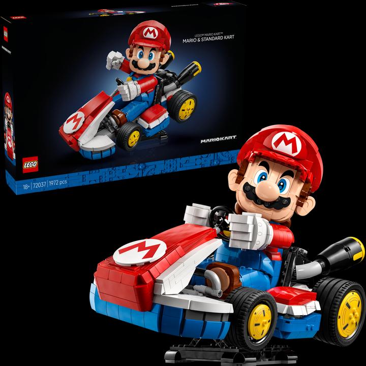 Actual product image LEGO Mario & Standard-Kart (72037, LEGO Super Mario, LEGO Rare Sets)