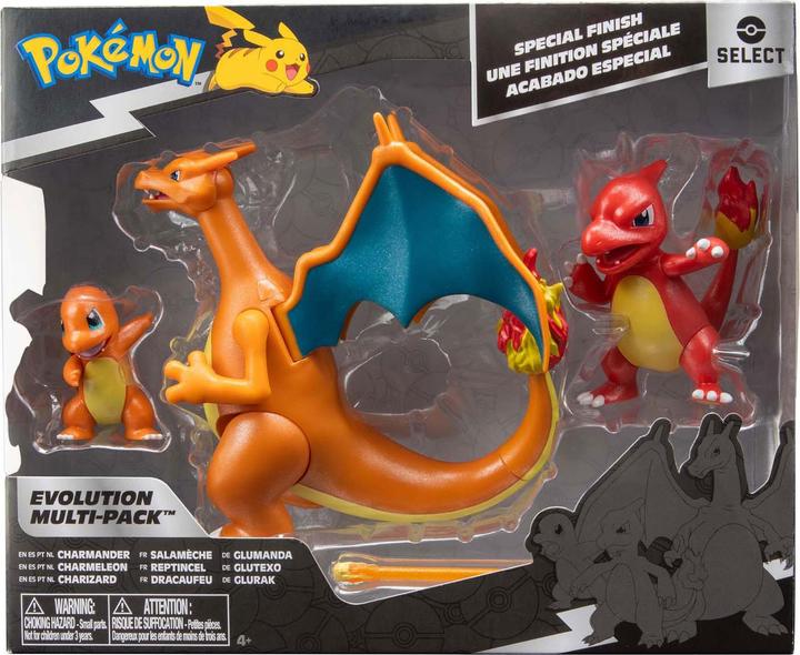 Immagine prodotto Jazwares Sviluppo Multipack Glumanda Glutexo Glurak