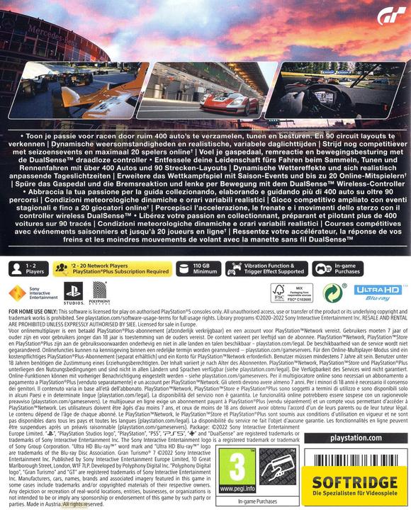 Produktbild Sony Gran Turismo 7 (PS5, Multilingual)