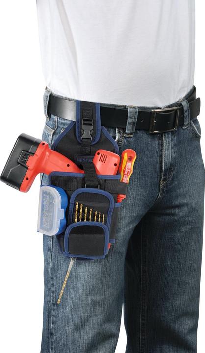 Actual product image HEYTEC Drill belt bag, empty