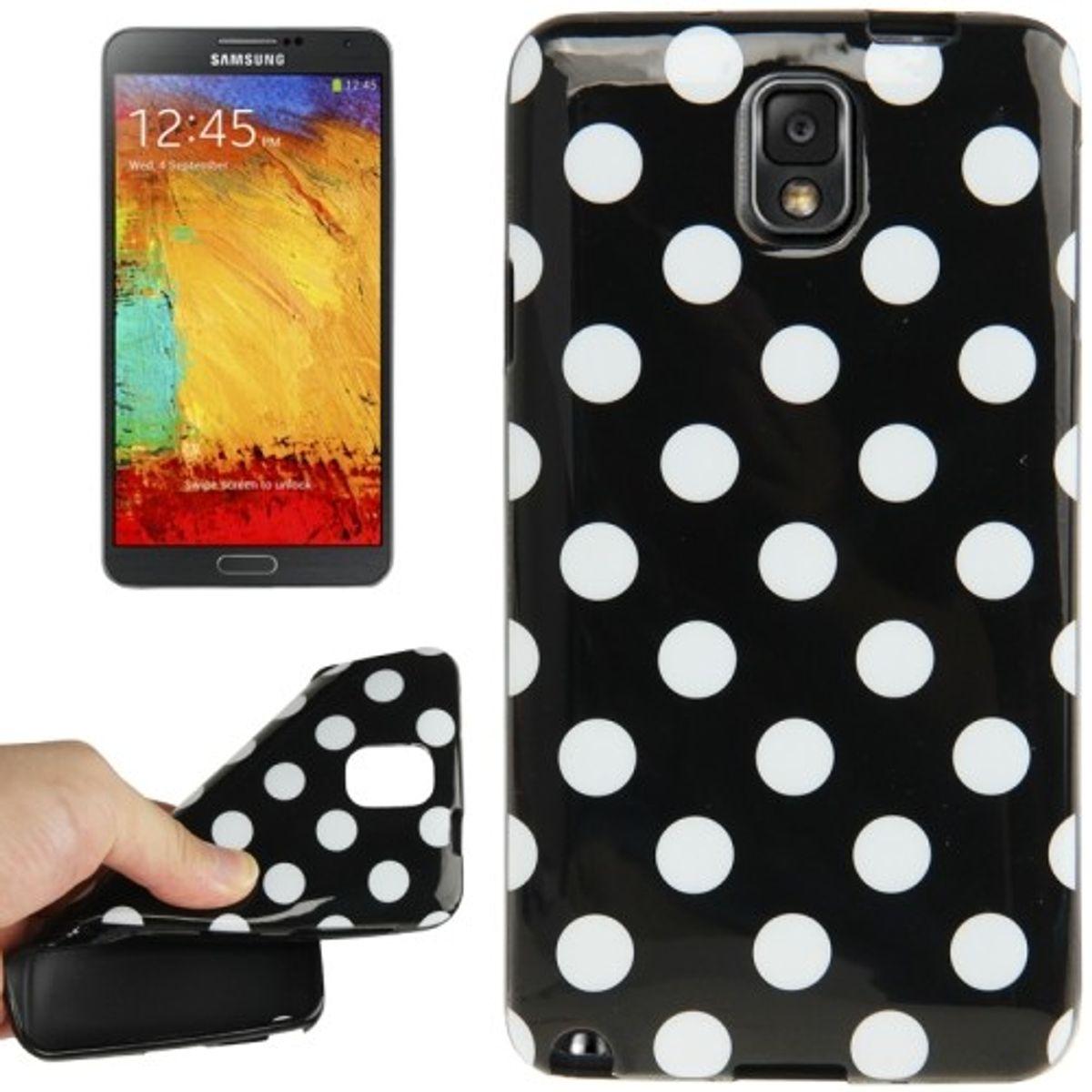 König Design Schutzhülle für Handy Samsung Galaxy Note 3 N9000 (Samsung Galaxy Note 3), Smartphone Hülle, Schwarz