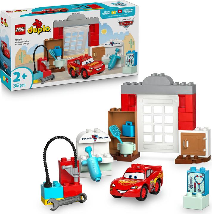 Image du produit LEGO McQueens Besuch in Docs Werkstatt (10456)