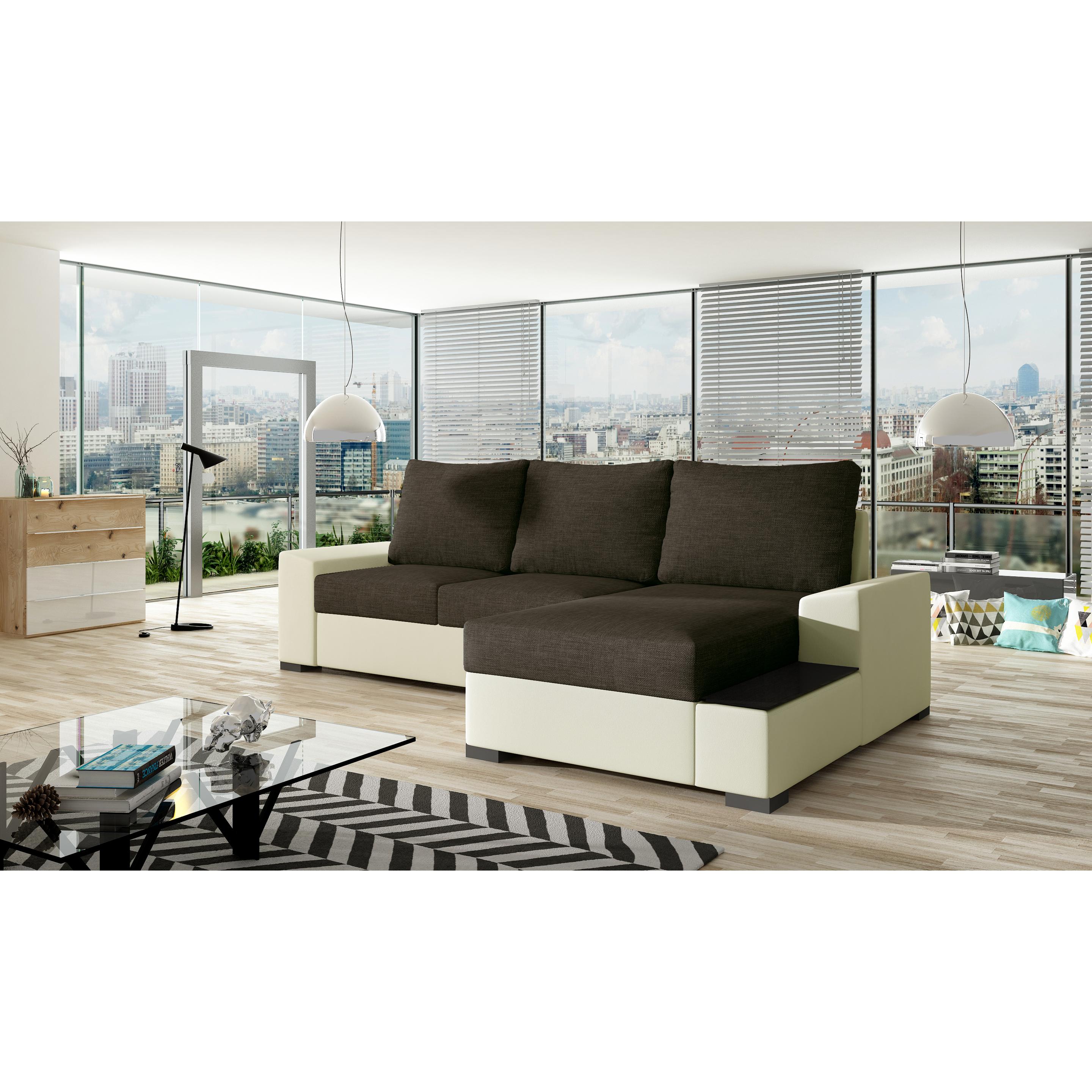 ELTAP, Sofa, Negro (Ecksofa, 3-Sitzer, Bettsofa)
