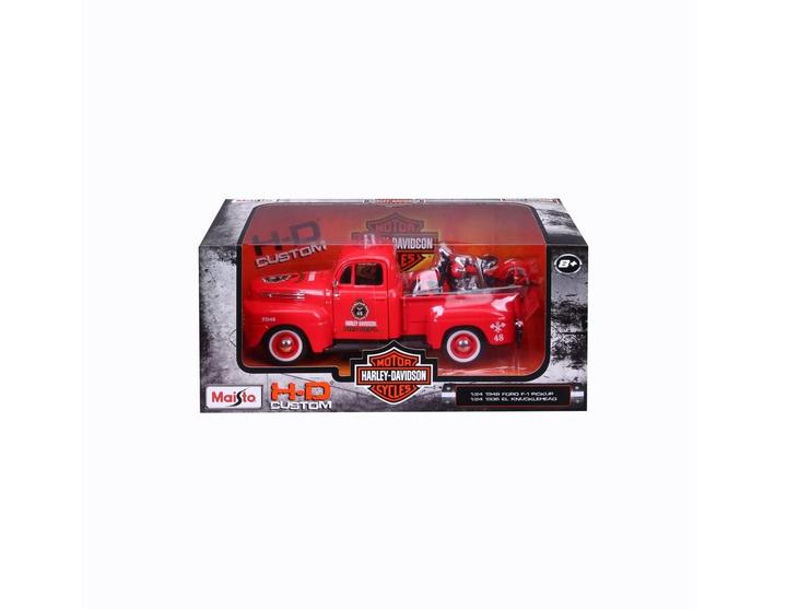 Actual product image Maisto Ford F-1 Pick up & EL Knucklehead