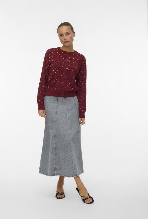 Actual product image Vero Moda VMVALKA Langer Rock Jeansrock (XS)