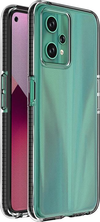 Actual product image Hurtel Spring Case case for Realme 9 Pro silicone cover with frame black (Realme 9 Pro)