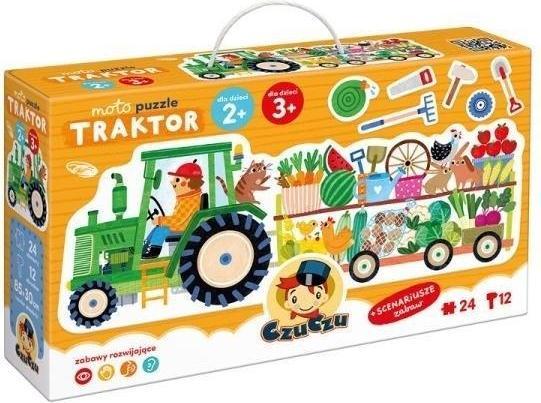 Produktbild Czuczu Moto-Puzzle - Traktor (24 Teile)