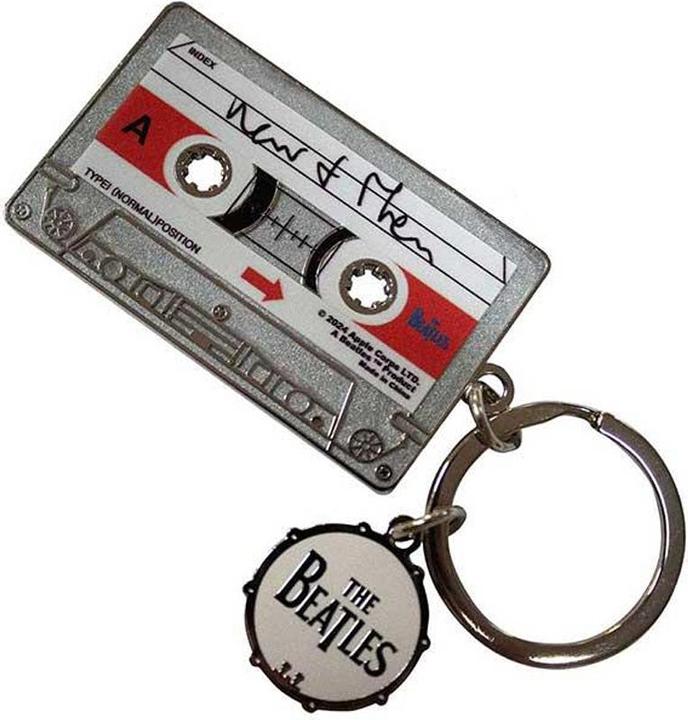 Actual product image The Beatles Now & Then Cassette Keyring