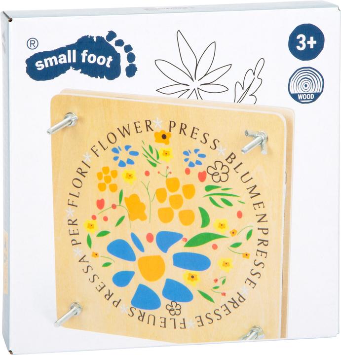 Actual product image small foot Flower press