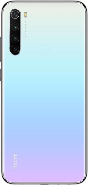 Immagine prodotto Xiaomi Redmi Nota 8 (128 GB, Bianco Chiaro di Luna, 6.22", Doppia SIM Ibrida, 4G)
