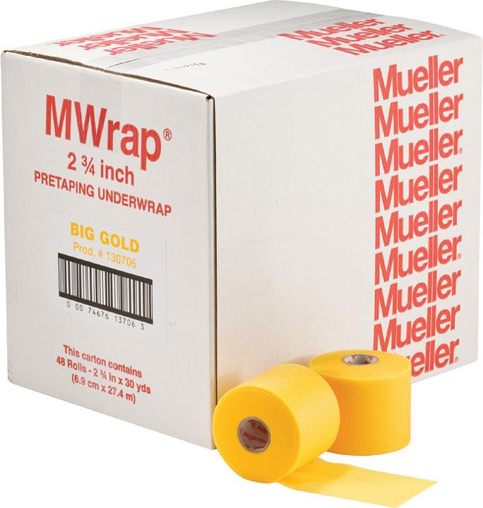 Immagine prodotto Mueller Nastro in poliuretano M-Wrap Giallo (27.40 m)