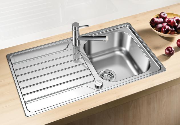 Image du produit Blanco Dinas 45 S (Évier encastré avec égouttoir, 86 cm, 50 cm)