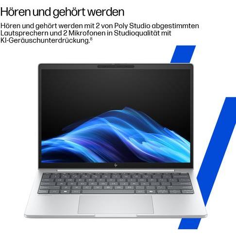 HP EliteBook 8 G1i 16 inch Notebook AI PC (16", 1000 GB, 32 GB, DE, Intel Core Ultra 7 255U), Notebo