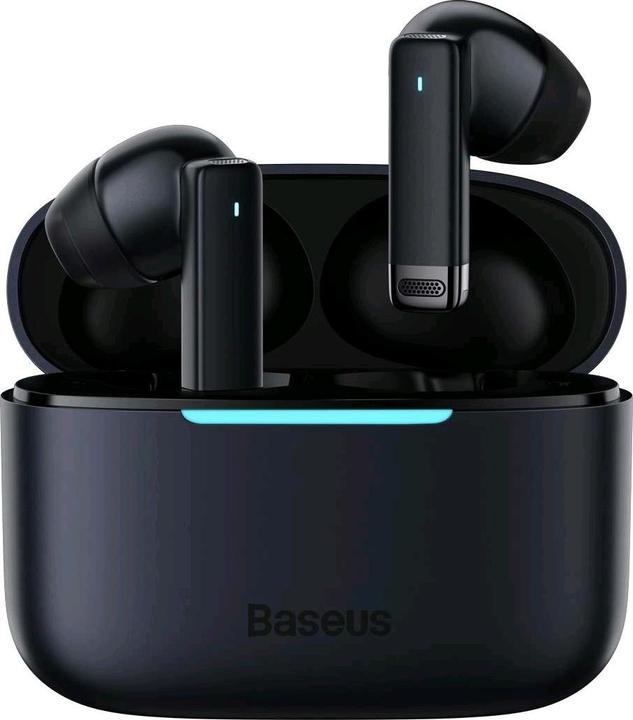 Actual product image Baseus Bowie E9 TWS earphones (black) (5 h, Wireless)