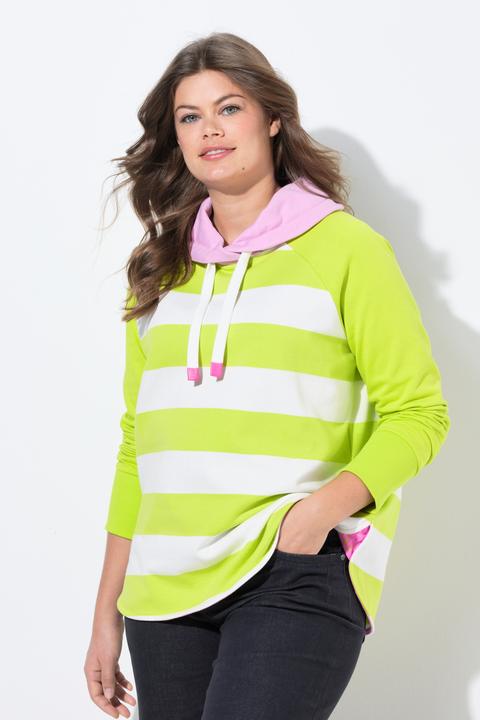 Produktbild Laurasøn Ringelsweatshirt, Kapuze, Langarm (50)