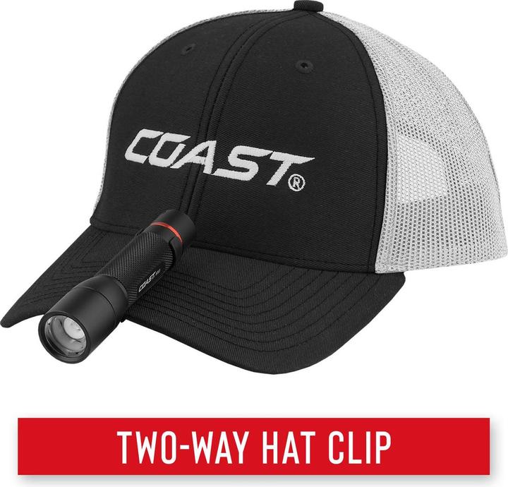 Produktbild Coast HX5 Taschenlampe mit Einhandfokus 410 Lumen (10.40 cm, 168.18 lm)