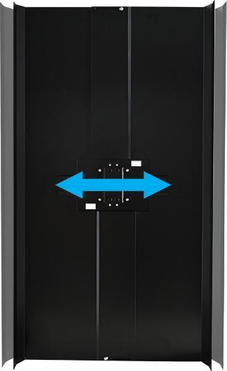 Produktbild b-tech Adjustable Rear Screen Cover (55", 50 kg)