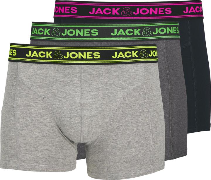 Image du produit Jack & Jones Jacethan Solid Trunks 3 Pack Sn (L, Lot de 3)