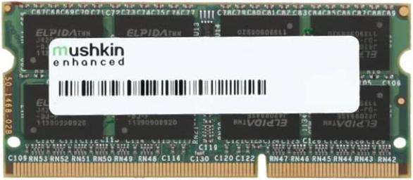 Actual product image Mushkin Memory for laptop Essentials, SODIMM, DDR3L, 16 GB, 1600 MHz, CL11 (977038A) (1600 MHz, DDR3-RAM)