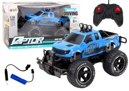 Immagine prodotto Lean Toys Geländewagen R/C 1:14 27MHz blau