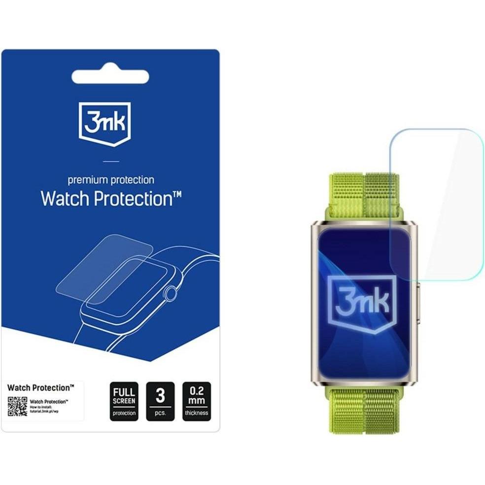 3Mk Trasparente Huawei Band 11 Pro - Watch Protection Arc, Pellicola Protettiva Per Smartwatch,