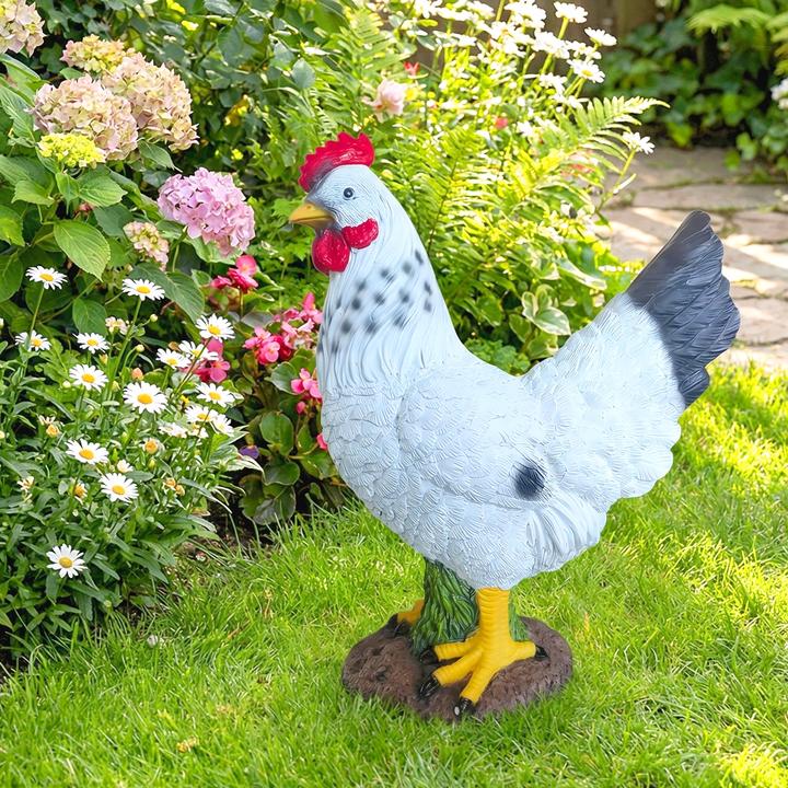 Produktbild Relaxdays Gartenfigur Huhn