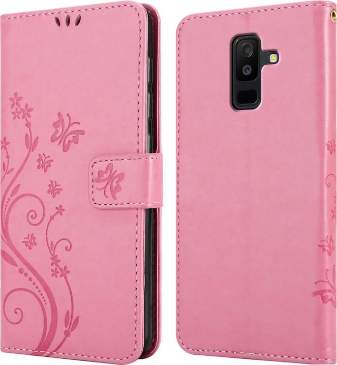 Image du produit Cadorabo Couverture du livre de fleurs (Samsung Galaxy A6+)