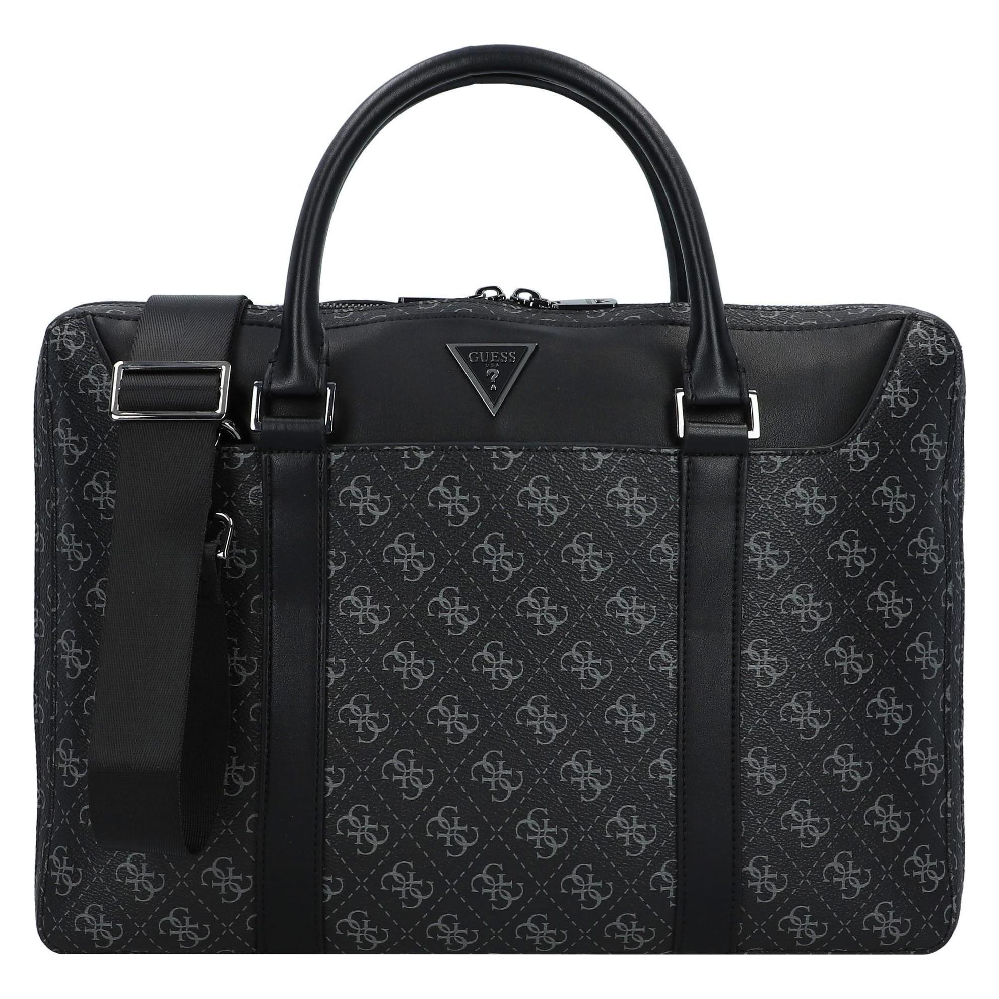 Guess, Unisex, Handtas, Vezzola Eco Documententas Aktetas, Zwart