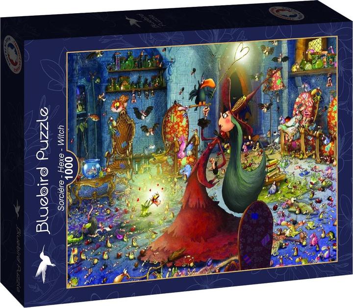 Produktbild Bluebird Puzzle 1000 pieces Sorcière - Hexe - Witch (1000 Teile)
